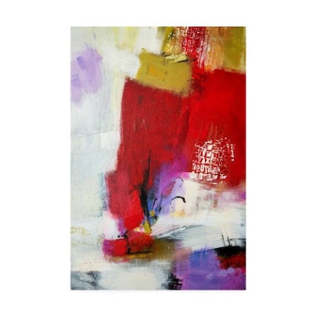 Janet Bothne 'Text Blocking I' Canvas Art,12x19